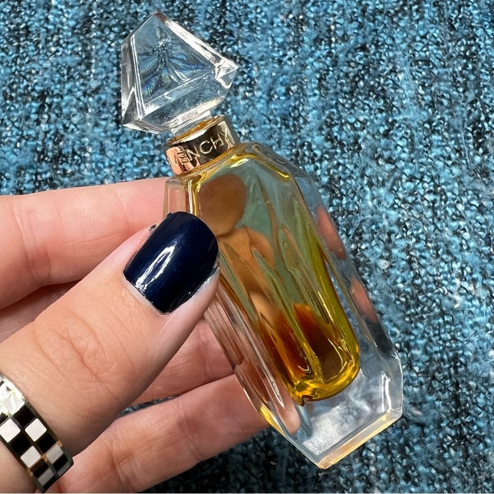Vintage Ysatis De Givenchy Paris Parfum 7ml Crystal Glass Bottle 3.5" Tall